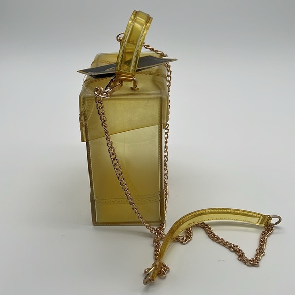 NWT Jelly Box Purse - Yellow - Picture 6 of 13